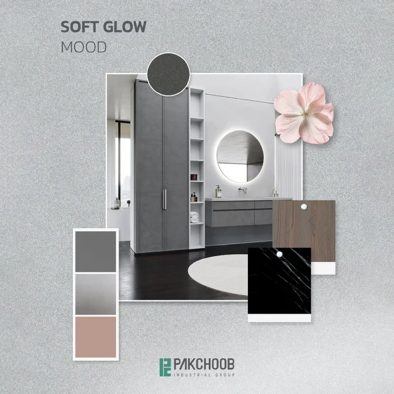 ام دی اف پاک چوب مدل Soft Glow